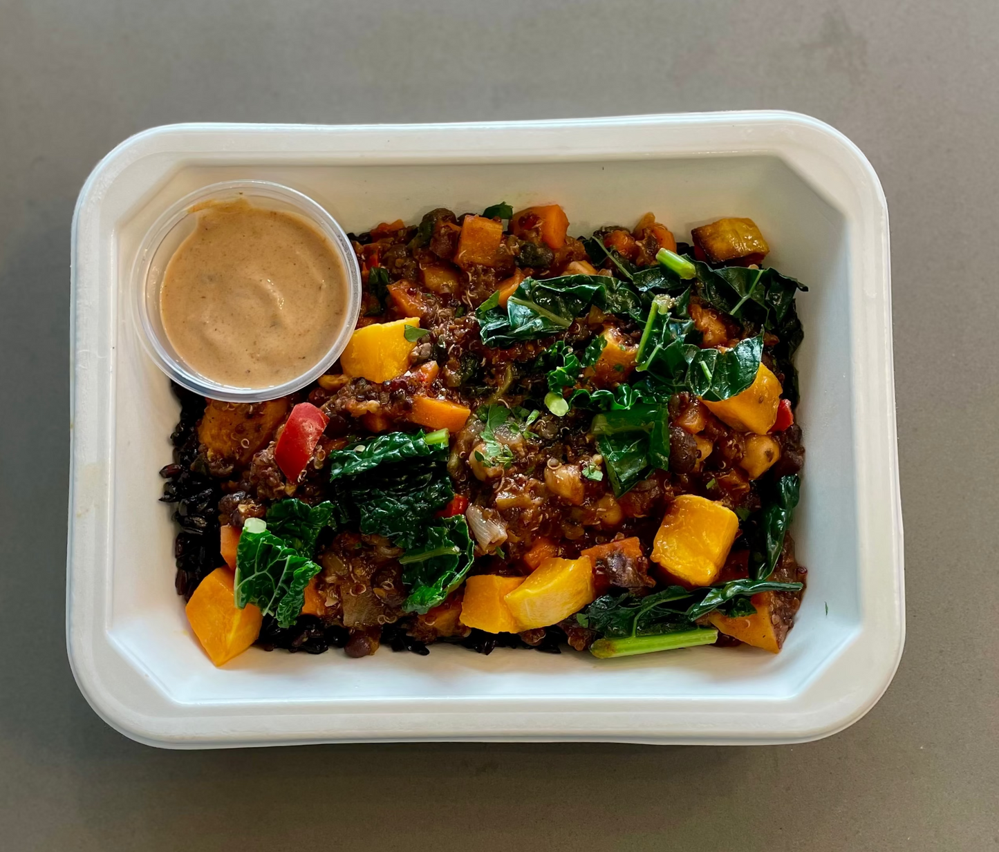 Just a bit chili - butternut squash vegan chili with tofu chipotle