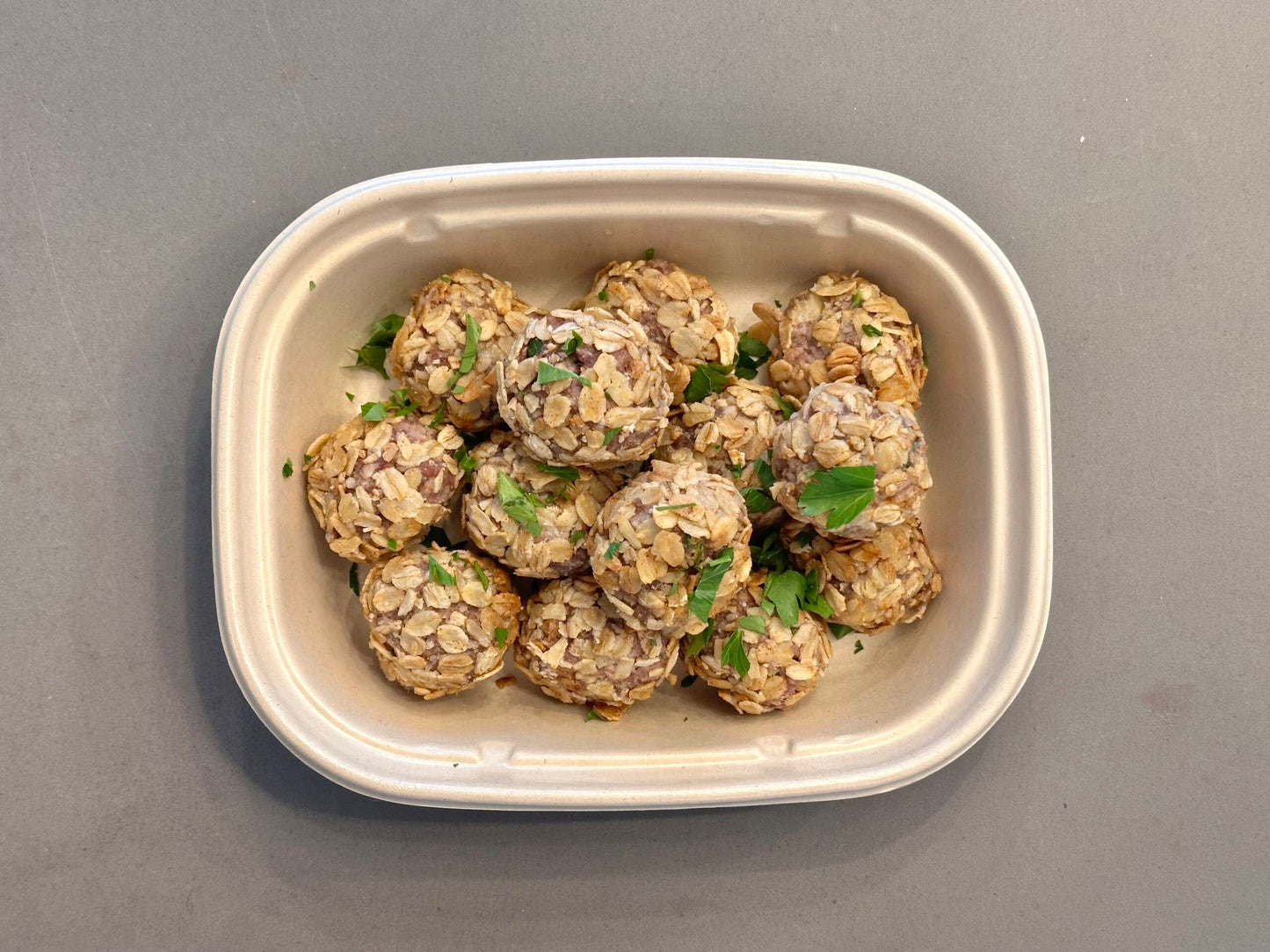 Bulk Protein - Granola Crusted Meatballs