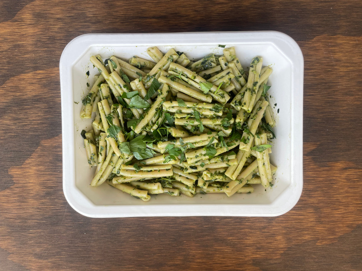 Kale Pesto Brown Rice Pasta