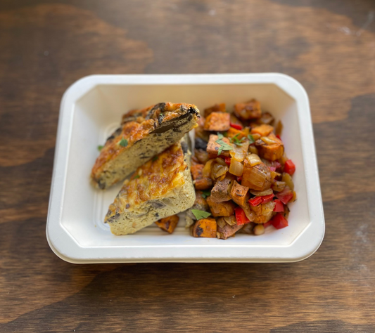 Sunrise Frittata Plate