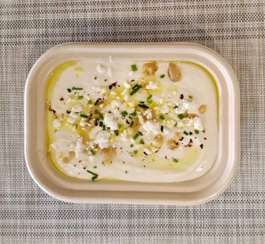 Roasted Garlic Whipped Feta Dip